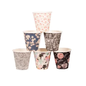 8oz Single Wall Printed Hot Cups