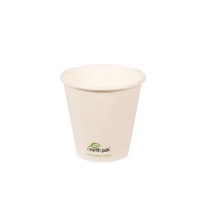 8oz Single Wall White Hot Cups