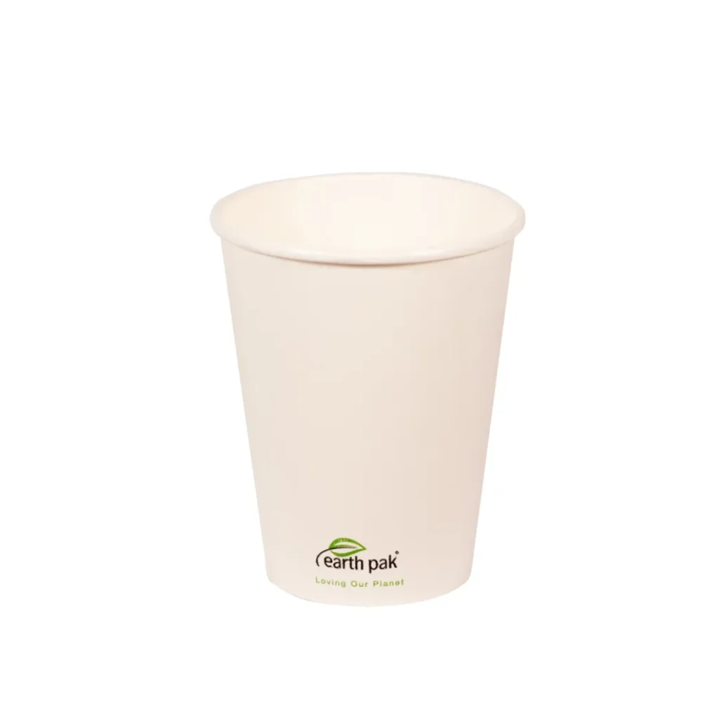 12oz Single Wall White Hot Cups